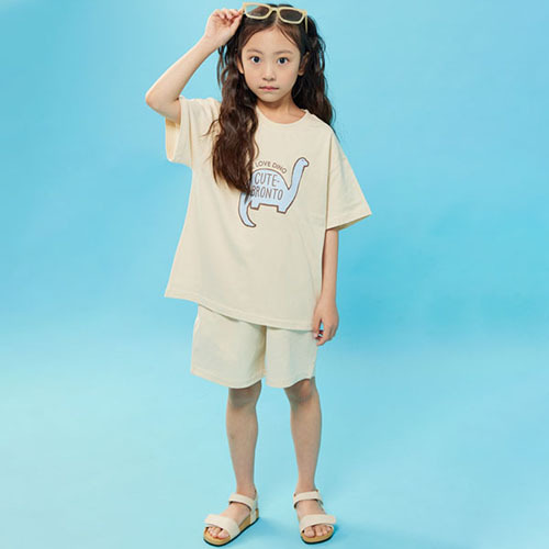 바브키즈 아동용 다이노 상하의 세트 20,420원