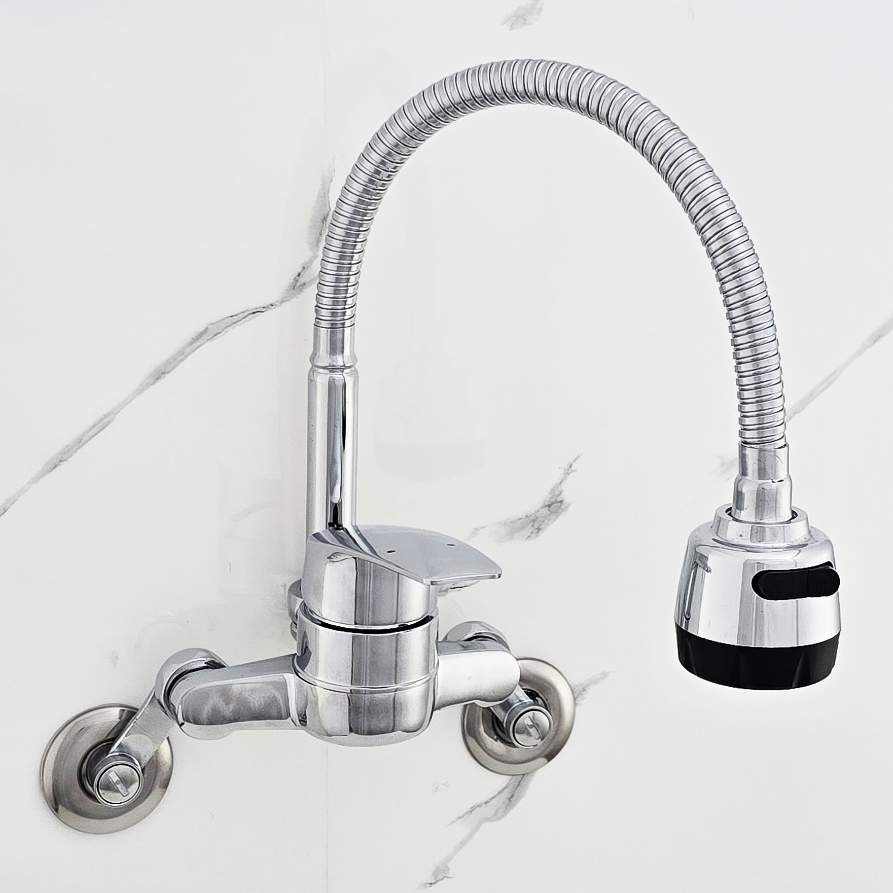 국산 싱크대 수전 벽붙이 코브라 수도꼭지 싱크 씽크 씽크대 수도 주방 벽수전, 1개 24,000원