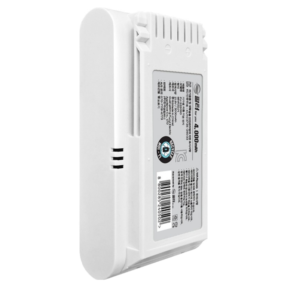 필터포유 삼성 제트 무선청소기 교체용 배터리 4000mAh 삼성 SDI셀 화이트, 1개, FU-SS40SD 56,900원