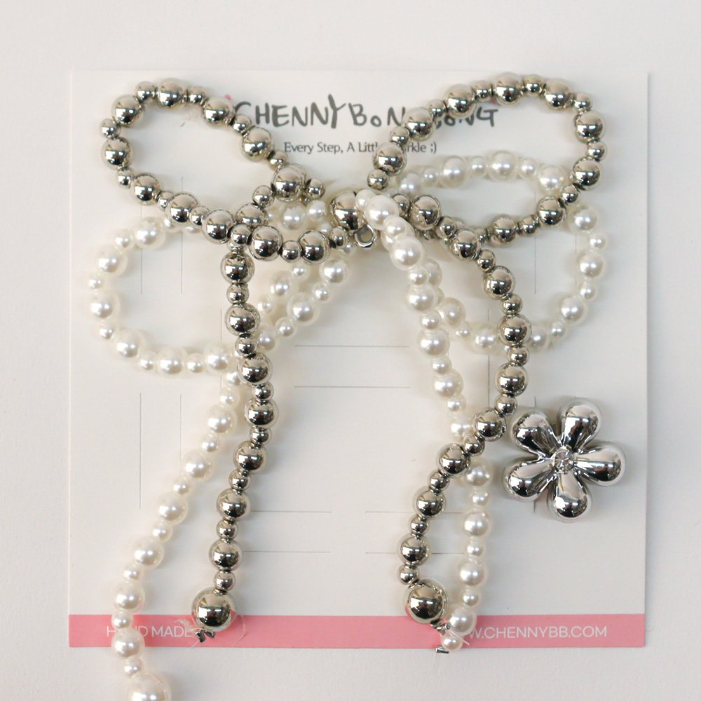 신발 꾸미기 슈즈 파츠 2종 세트 08 리본플라워 8,900원