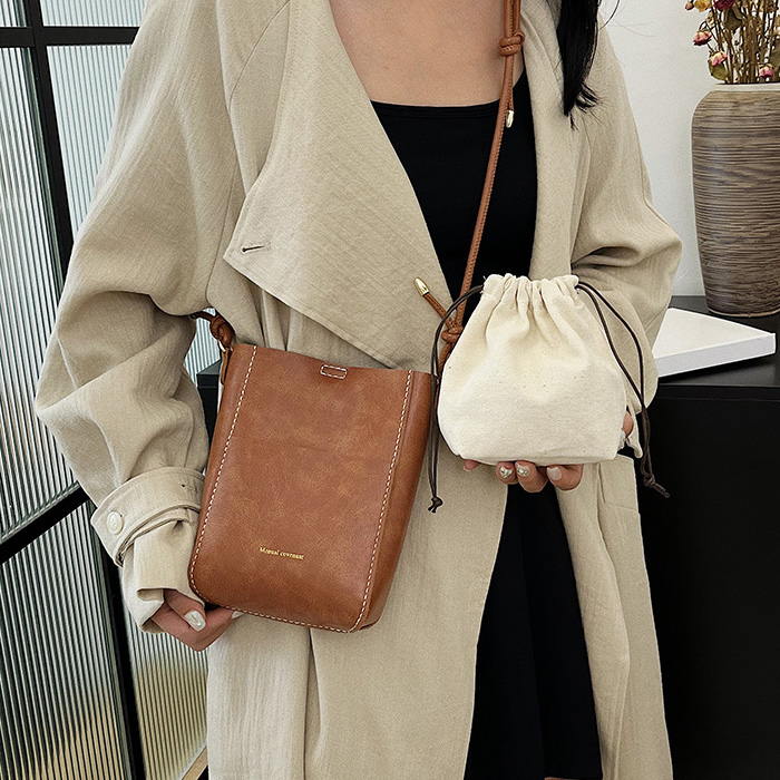 탑씨유 가죽공예 DIY 키트 가죽가방 만들기 듀오 버킷크로스 diy 패키지 17,900원