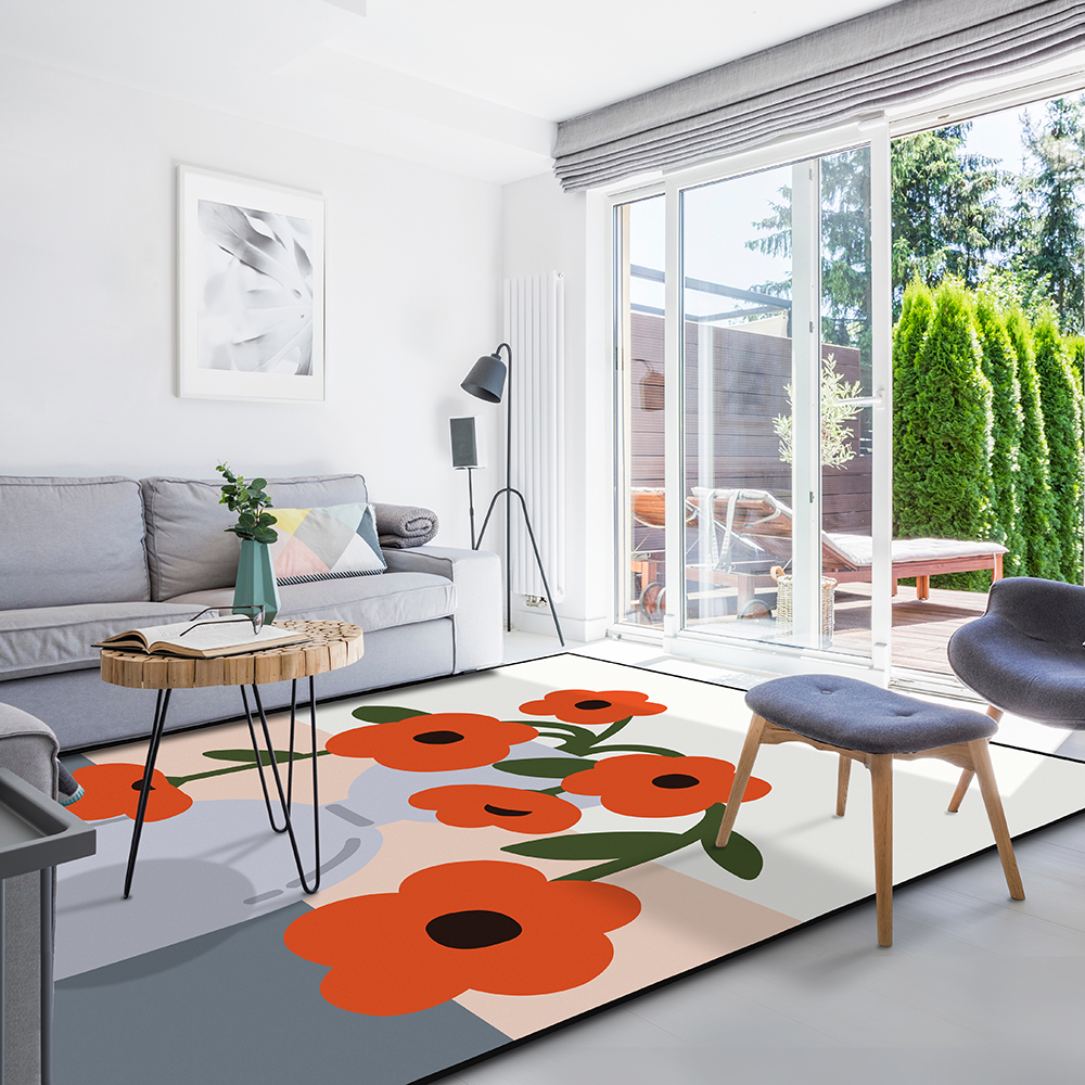 이정데코 플라워 가든 아뜰리에 사각 러그 ver2 10,540원