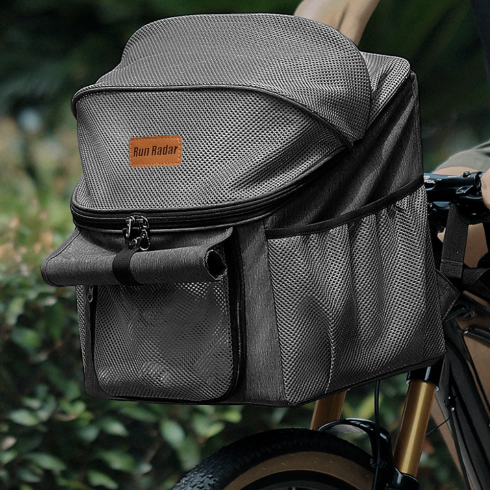 런레이더 애견가방 백팩 자전거 바구니 캐리어 강아지 고양이 산책가방 라이딩 거치대 CH001, 1개, 그레이 47,500원