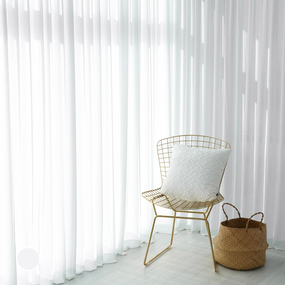 윈도우드레스 차르르 쉬폰커튼 2p 181,300원