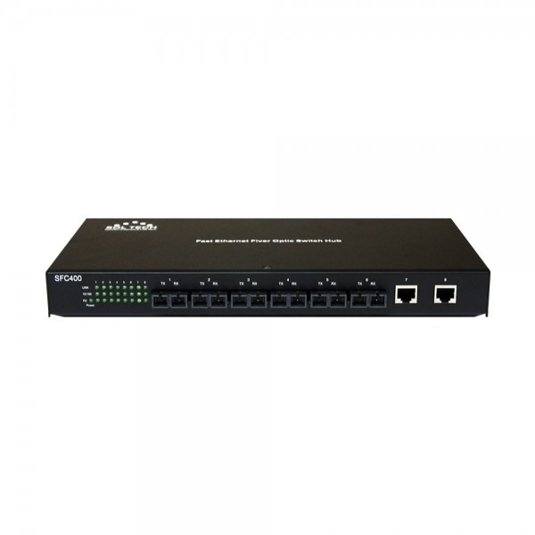 SFC400-SCS6 싱글모드 100Mbps 광 6포트 TP 2포트 스위치허브 532,720원
