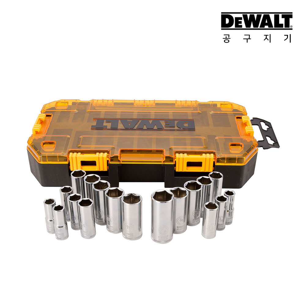 디월트 DWMT73812 롱소켓세트 3/8 20pcs 6각소켓 터프케이스 33,190원