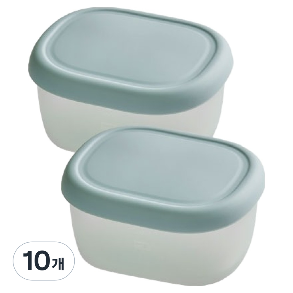 실리팟 국내생산 실리콘 밀폐용기 블루버블 소 103 x 80 x 50 mm, 10개, 180ml 64,500원