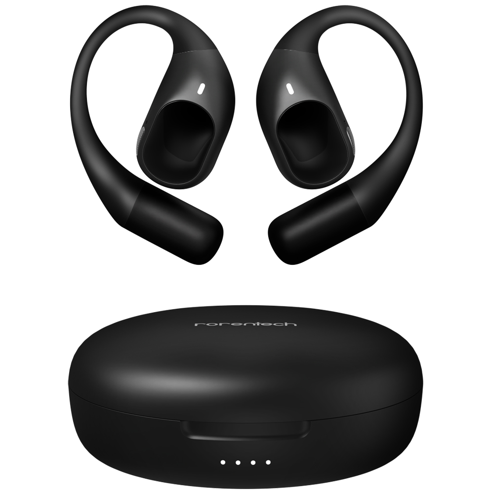 로랜텍 APP어플 연동 골전도 스포츠 ENC 노이즈캔슬링 오픈형 블루투스 이어폰, 블랙, RSM-R540 49,800원