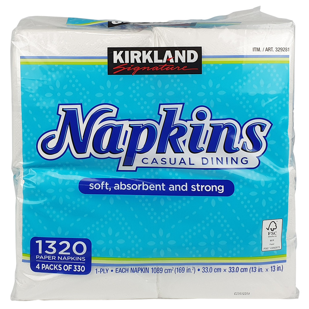 커클랜드 시그니춰 냅킨 330매, 4개 27,650원