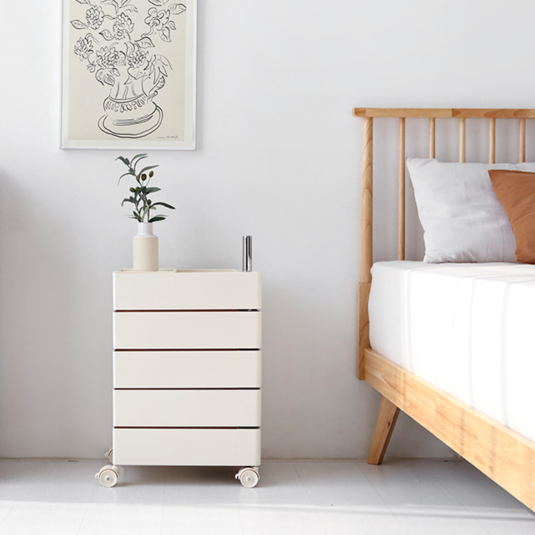 마켓비 빙그리 회전서랍 트롤리 87,900원