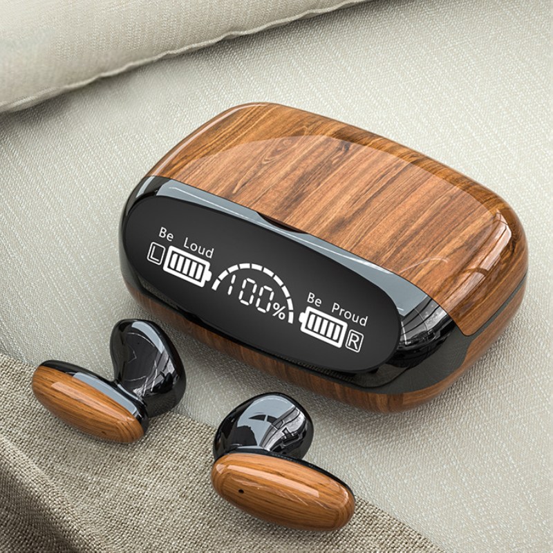 PYHO 액티브 노이즈 캔슬링 무선 블루투스 5.2 이어폰 나뭇결 36,840원