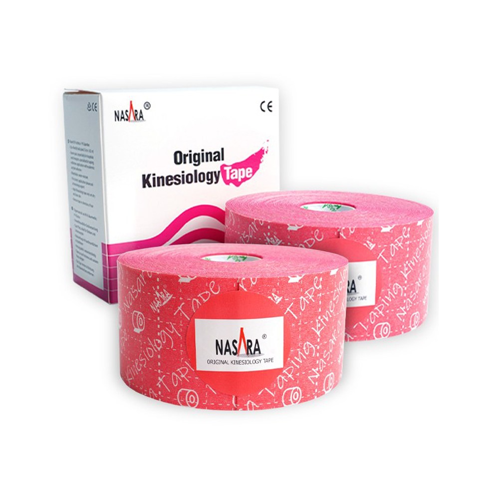 나사라 키네시올로지 테이핑 5cm x 11m 핑크 1롤 X 2개 대용량 근육테이프, 2개입, 1세트 22,490원