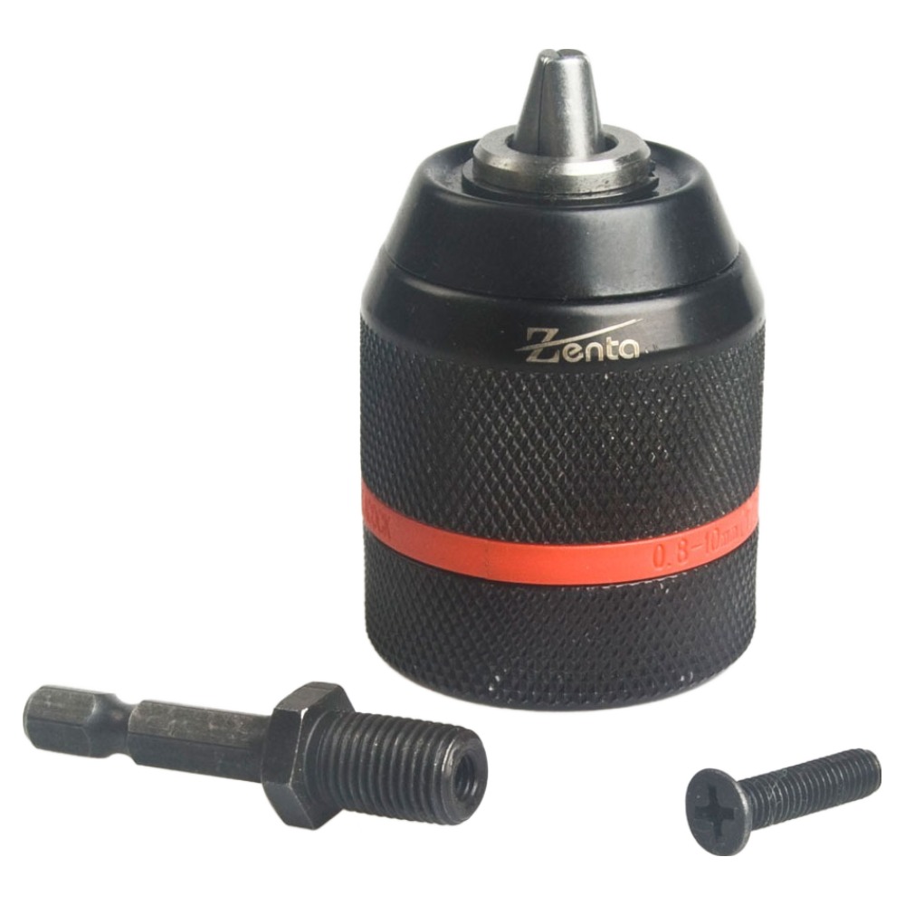 젠타코리아 원터치 키레스척 0.8-10mm 3/8-24UNF 드릴척 전동드릴 세트 12,900원