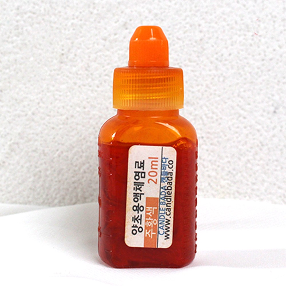 캔들바다 양초용액체염료(주황색) [ 500ml ] 지용성 캔들염료, 1개 36,000원