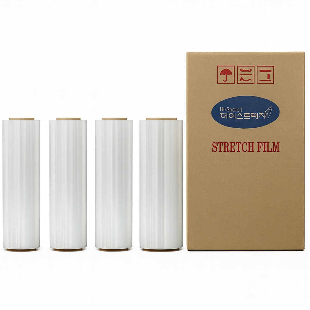 절연몰 고강도 스트레치필름 공업용랩 포장용랩 1박스 4롤 20T(mic) 50cm 400M, 400M 65,000원