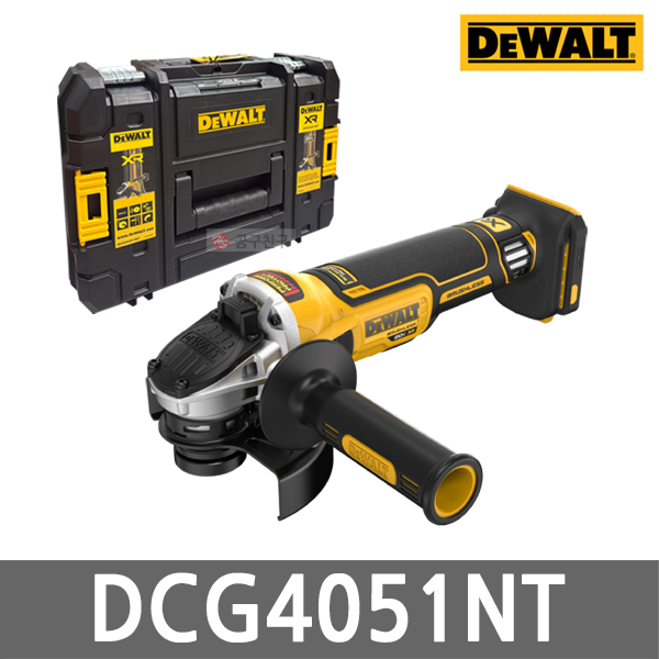 디월트 DCG4051NT 충전 그라인더 베어툴 20V MAX XR 브러쉬리스 125mm 본체만 1550W 케이스포함 슬라이드 스위치 사이드핸들 177,800원