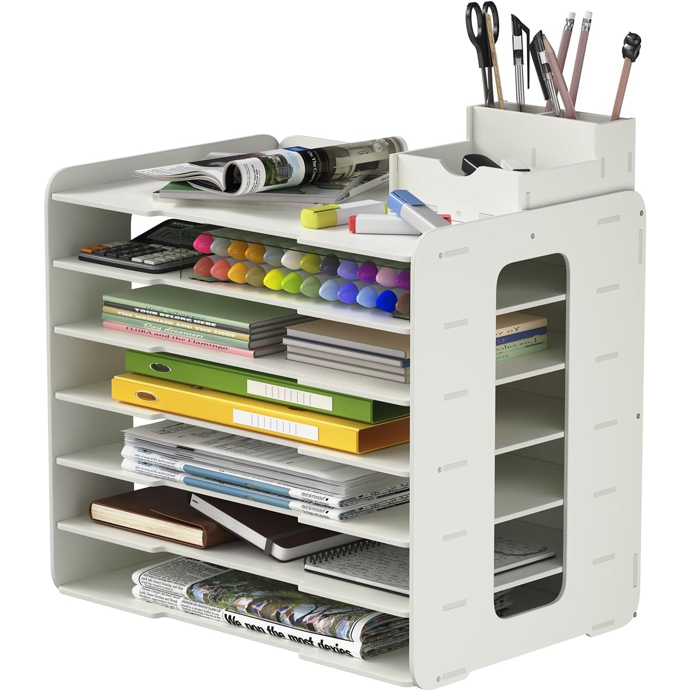 GAPINO A3 서류보관함 문서 정리함 트레이 시험지 7단 대형 붓꽂이 45,000원