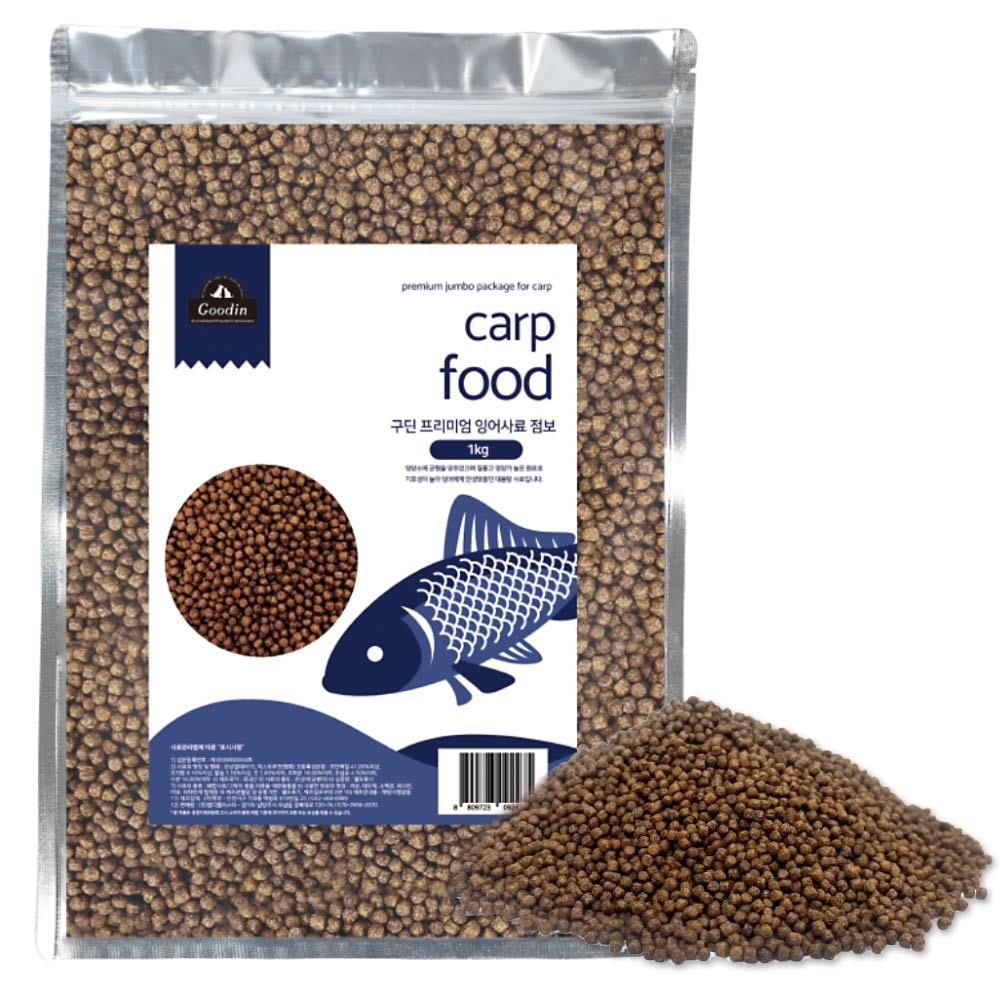 구딘 잉어사료, 1kg, 1개 7,440원