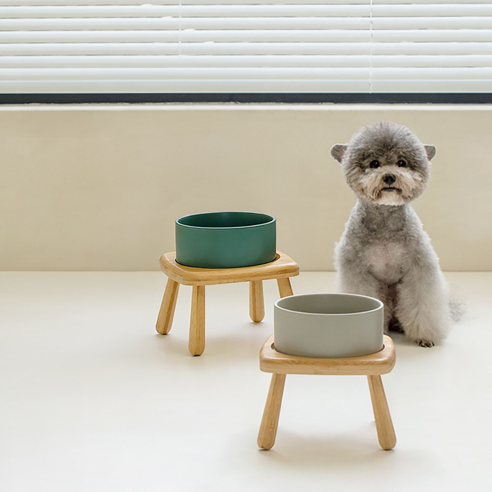 리엔떼 세밤 중형견 대형견 펫 식기, 850ml, 19cm, 1개, 그레이 25,900원