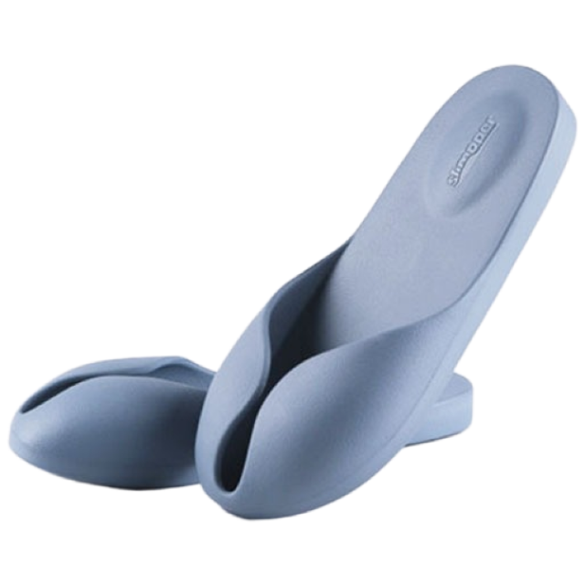 [슬림퍼] 욕실문에 걸리지않는 신개념 디자인 낮은 욕실화 슬림퍼 오리지널, 카밍실버, 1개 21,960원