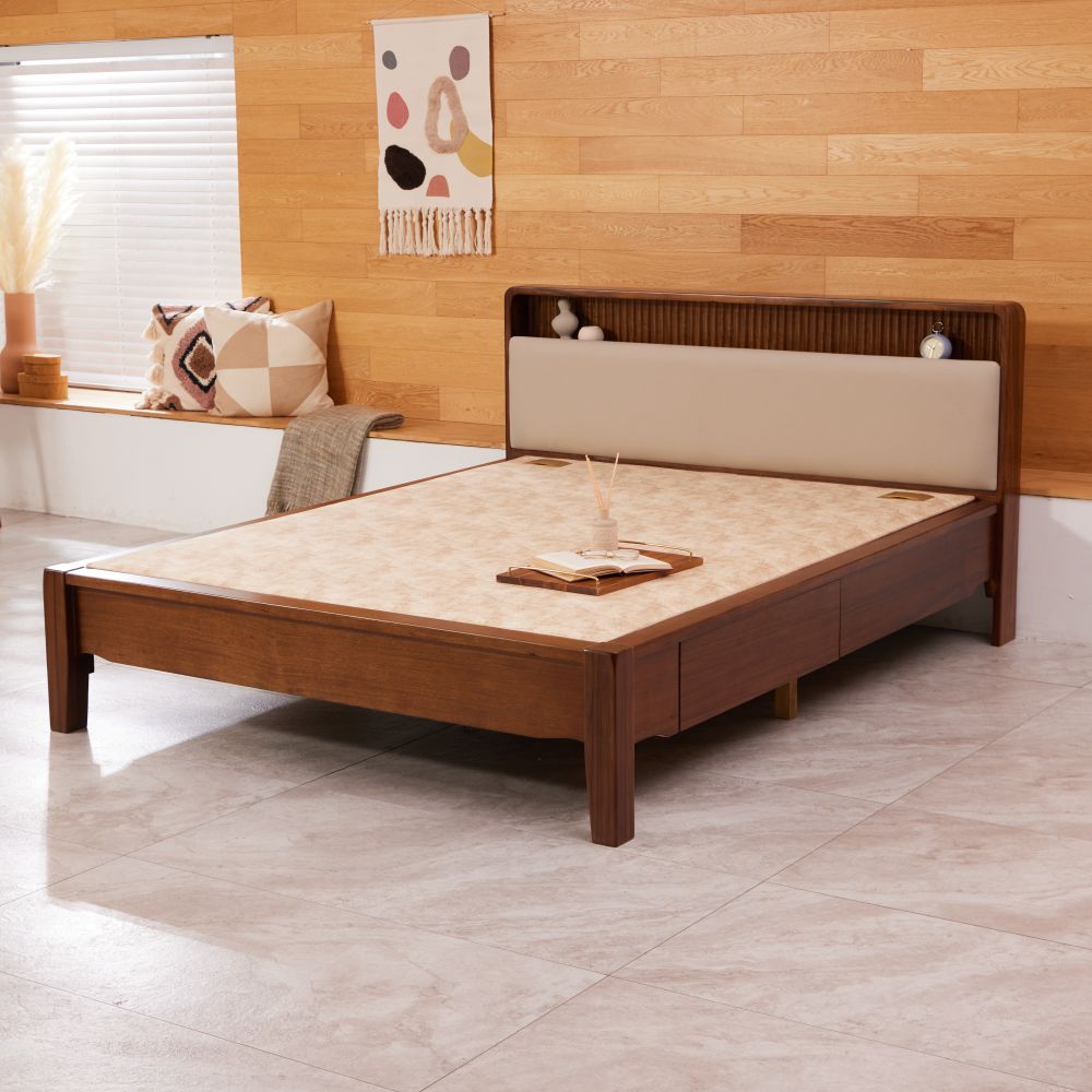 본까사 3003 황토숯볼 온열 흙침대 퀸 Q, 브라운 699,000원