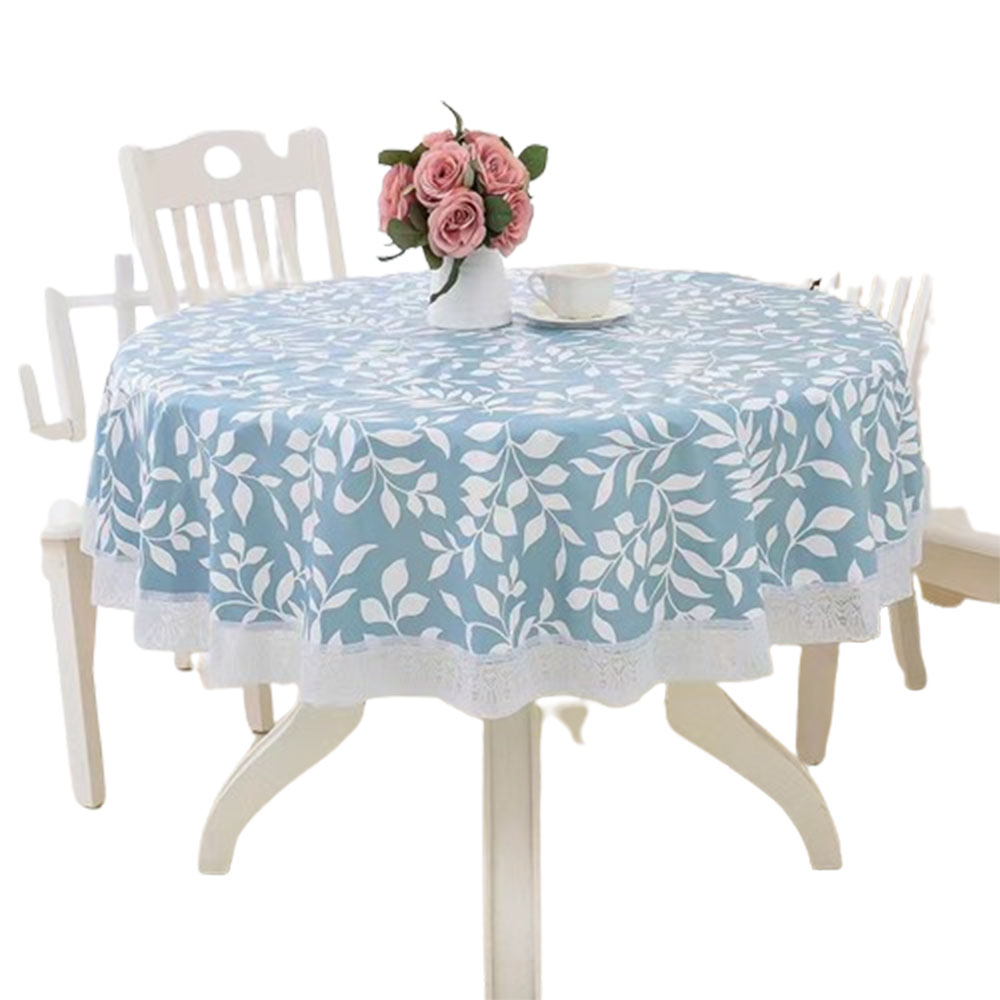 신데렐라데코 방수 테이블보 원형, 잎사귀 레이스, 특대형(220cm) 19,500원