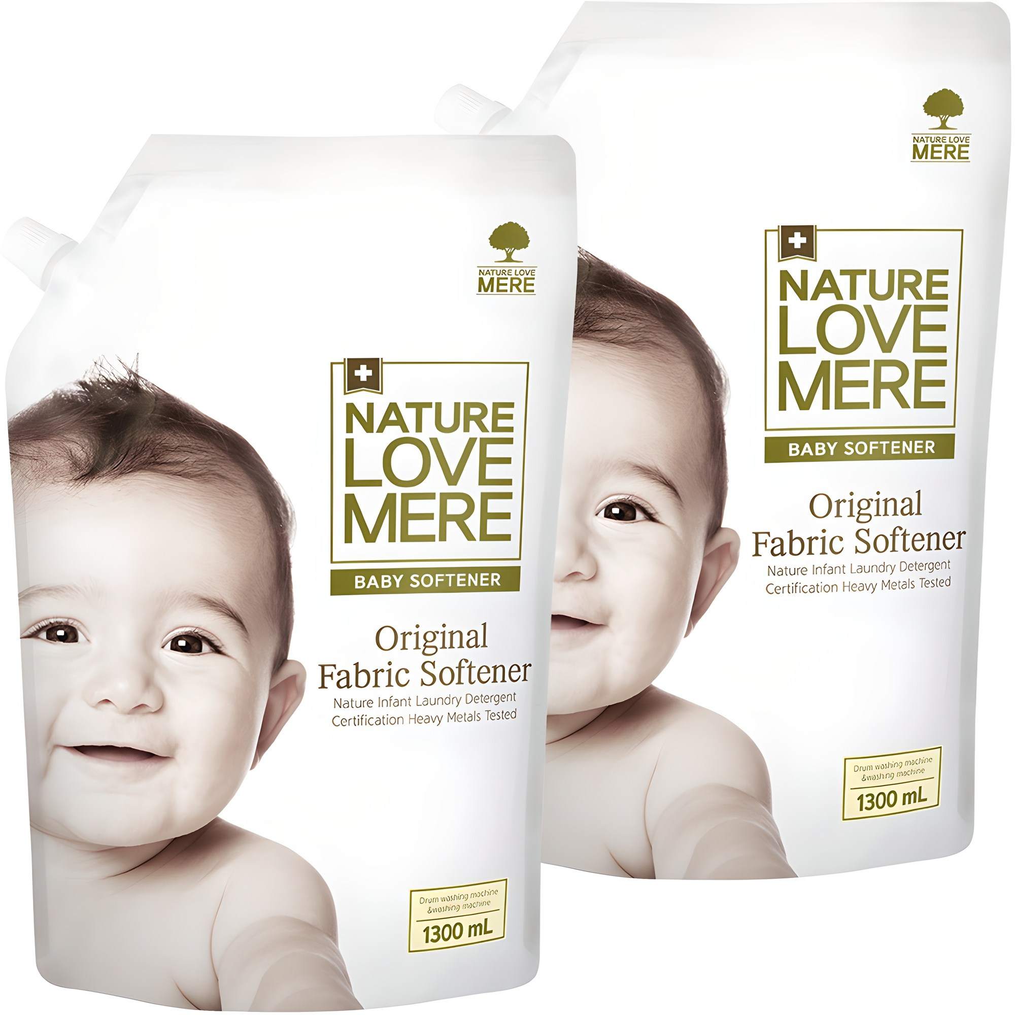 네이쳐러브메레 유아 오리지널 섬유유연제 허브가든향 리필, 1.3L, 2개 9,800원