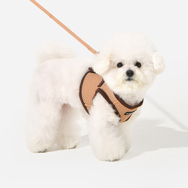 퍼피아 강아지 소프트 베스트 하네스 AH305 B스타일, 베이지, 1개 12,900원