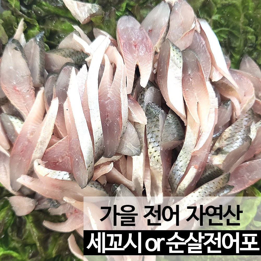 가을 전어회 세꼬시 전어포 1kg 손질후 산지직송 [진도장모와 서울큰사위] 30,900원