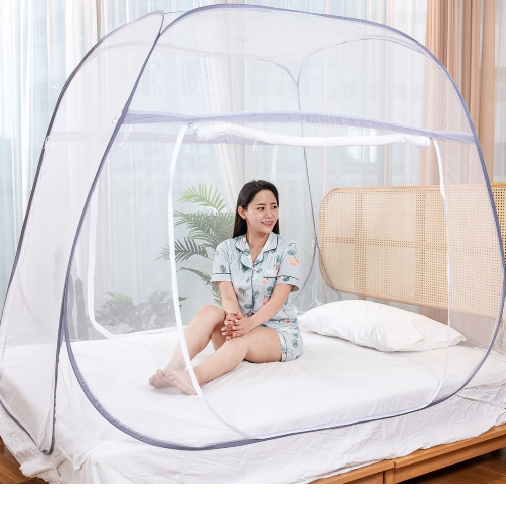 라이즈원 침대 사각 원터치 모기장 텐트 접이식 캐노피 41,900원