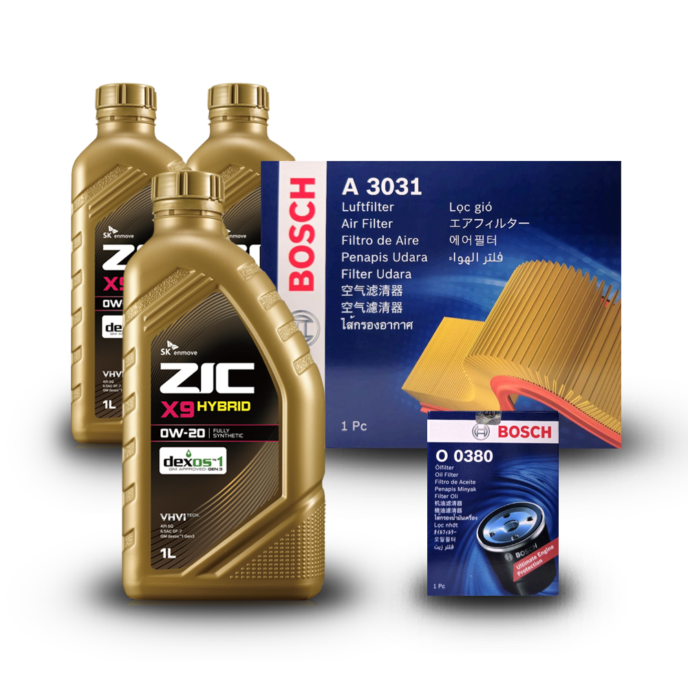 디 올 뉴 스포티지 하이브리드 (NQ5) 1.6터보 가솔린 엔진오일세트 ZIC X9 HYBRID 0W20 62,100원