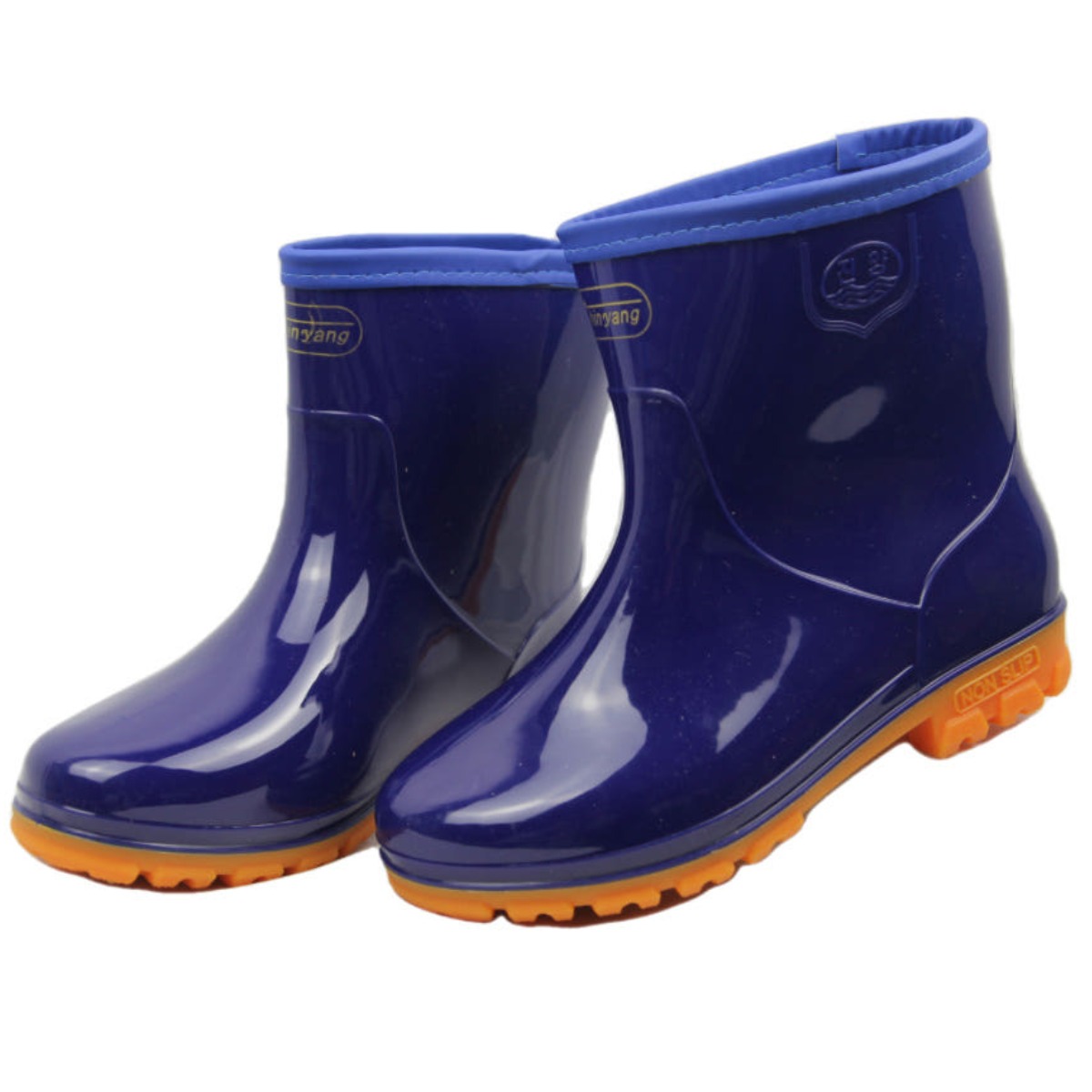 남자 청색 긴장화 반장화 단장화 미끄럼방지 위생 작업화 15,280원