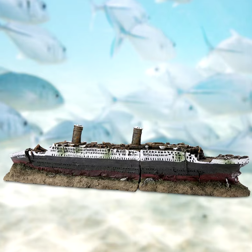 어항 수조 난파선 타이타닉 장식 침몰 선박 보트 조경 29,960원