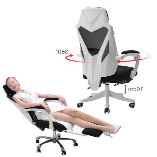 아우스 KOC-01 02 사무용 책상의자 사무용의자 사무실의자 게이밍의자 사장님의자 허리편한의자 목받침의자 167,600원