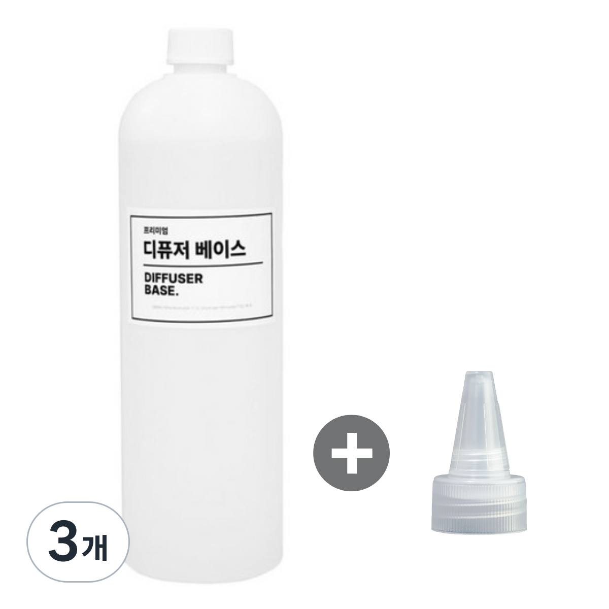프리미엄 디퓨저 베이스 1L 발효주정 식물성 에탄올, 3개, 1000ml, 무향 27,000원