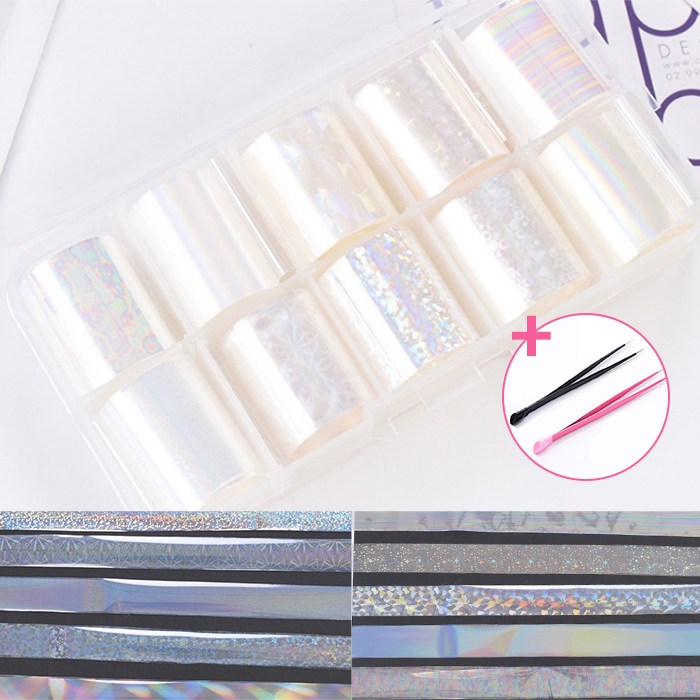 네일아트 필름 세트 (20종) + 꾹꾹이 네일 핀셋 7,880원