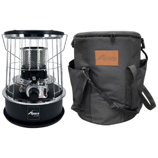 [KC인증] 알파카 캠핑난로 TS-77S 콤팩트 세트 블랙에디션 세라믹상판(수납가방포함), 1개 166,420원