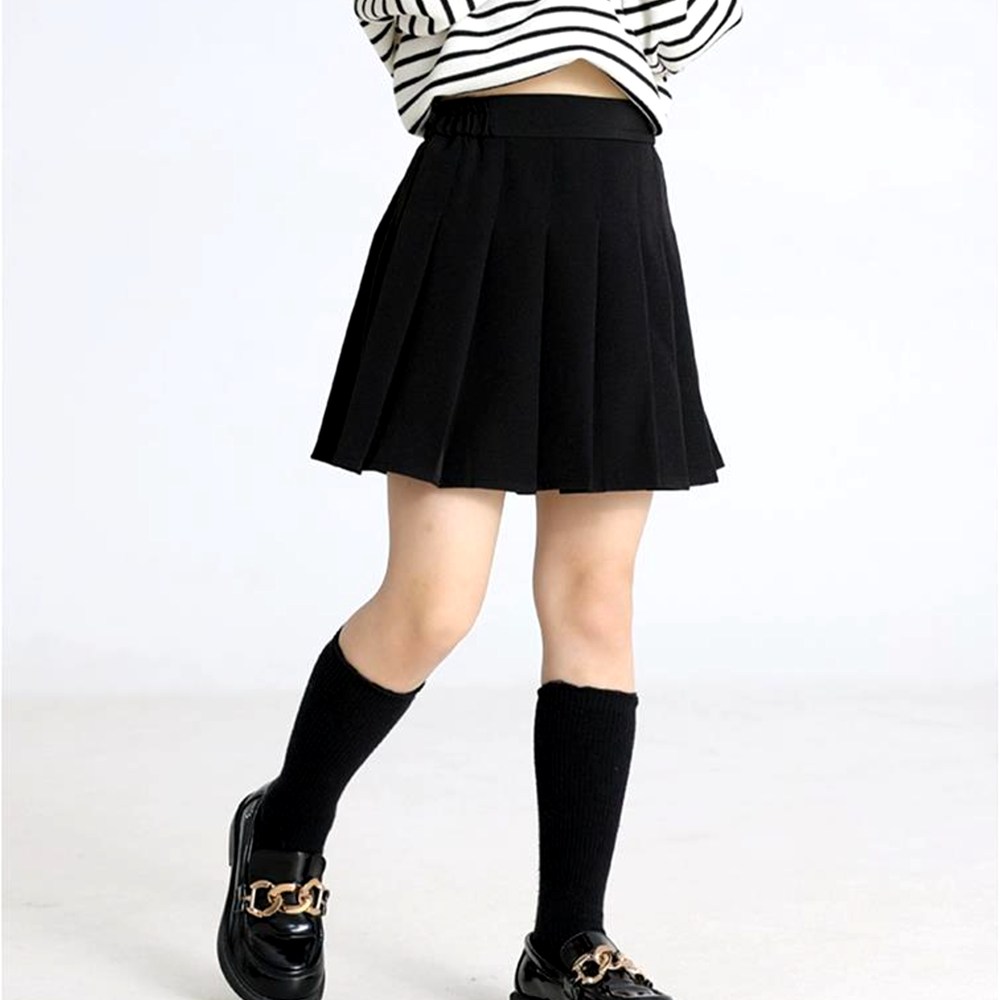 아동치마 밴딩 주름 플리츠스커트 어린이 여아 치마바지 12,900원