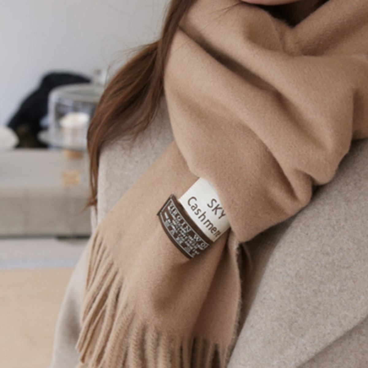 조선의아씨 겨울 캐시미어 터치 숄 머플러 목도리 20,800원