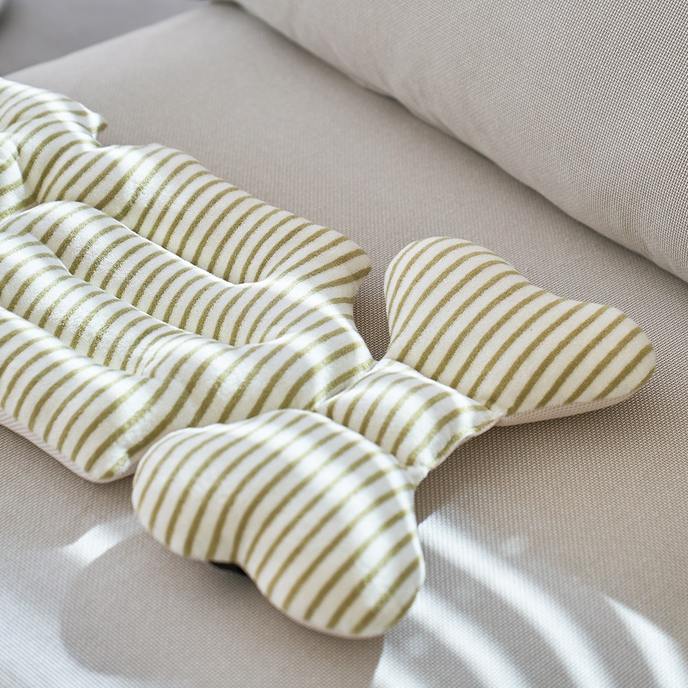 마롤로뜨 테리 스트라이프 유모차 라이너 사계절 양면 쿨시트, 1개, 스트라이프 올리브_사계절 테리 라이너 39,900원