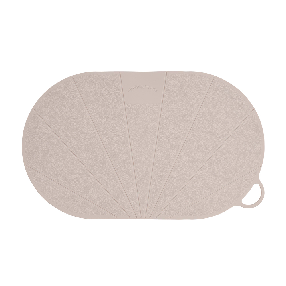 말랑하니 욕실 욕조 미끄럼방지 흡착 매트 36 x 22 cm, 1개, 코코아밀크 9,900원