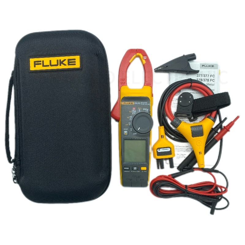 Fluke 378 FC 비접촉 전압 트루-Rms AC/DC 클램프 미터 IFlex 포함 1,235,900원