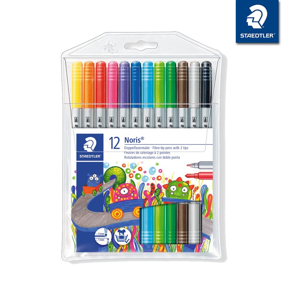 스테들러 더블팁 12색 사인펜 320NWP12 고급싸인펜 4,550원