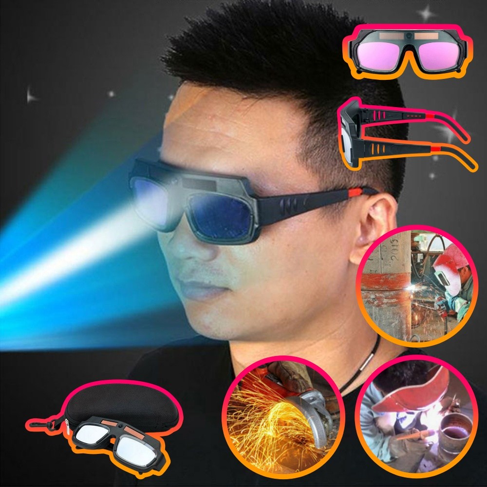 초고속 자동차광 용접안경 1개 태양열 충전식 용접보안경 다리길이 조절 케이스포함 64,900원