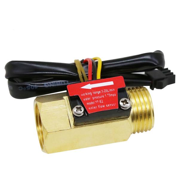 유수감지기 유량센서 물흐름감지 유량측정 워터플로우 YF-B1 YF-B2 YF-B3 BSP 홀 유량 센서, 터빈 유량계, 물 G1/2 인치, 분당 1-25L 12,790원