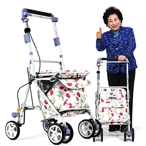 실버카 노인유모차 할머니보행기 노인보행기 할머니유모차 보행보조차 무릎보호 허리보호 2중안전 국내생산 평생AS 167,980원