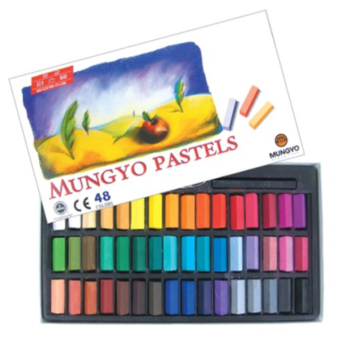 문교 사각파스텔, 48색, 2개 11,200원