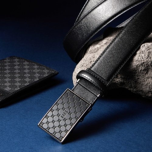 [국내백화점] 닥스 루이스 패턴 음각 무광버클 소가죽 자동벨트 남성 졸업 선물 144,840원