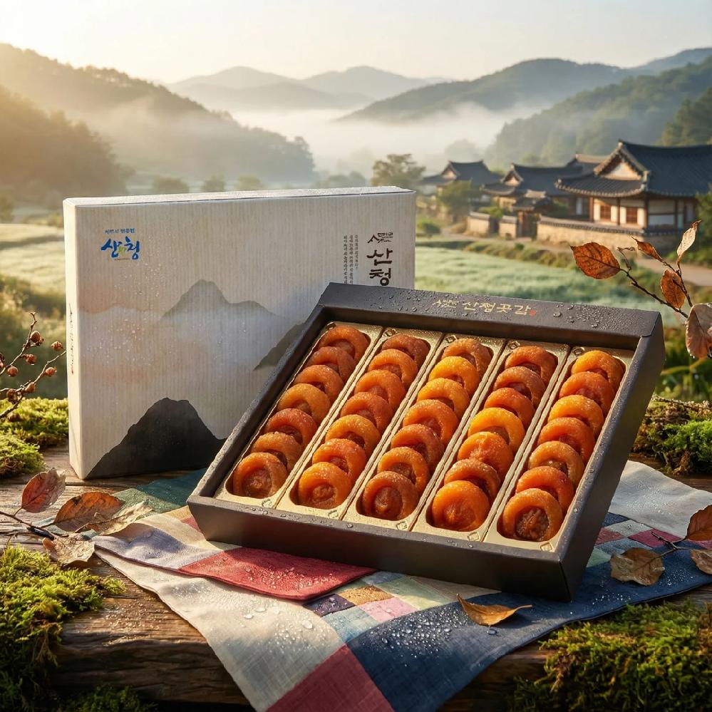 [지리산 고종시감 곶감] 한 해 단 한 번 왕에게 올리던 곶감의 정석 1.5kg (35과), 1개, 1.5KG 63,450원