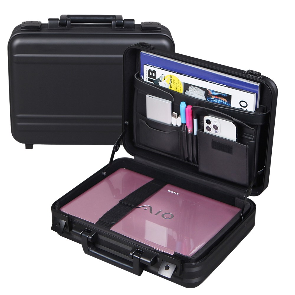 가방몰 GMT8011-115 블랙 14인치 ALL알루미늄케이스 서류가방 노트북수납 알루미늄하드케이스 123,570원